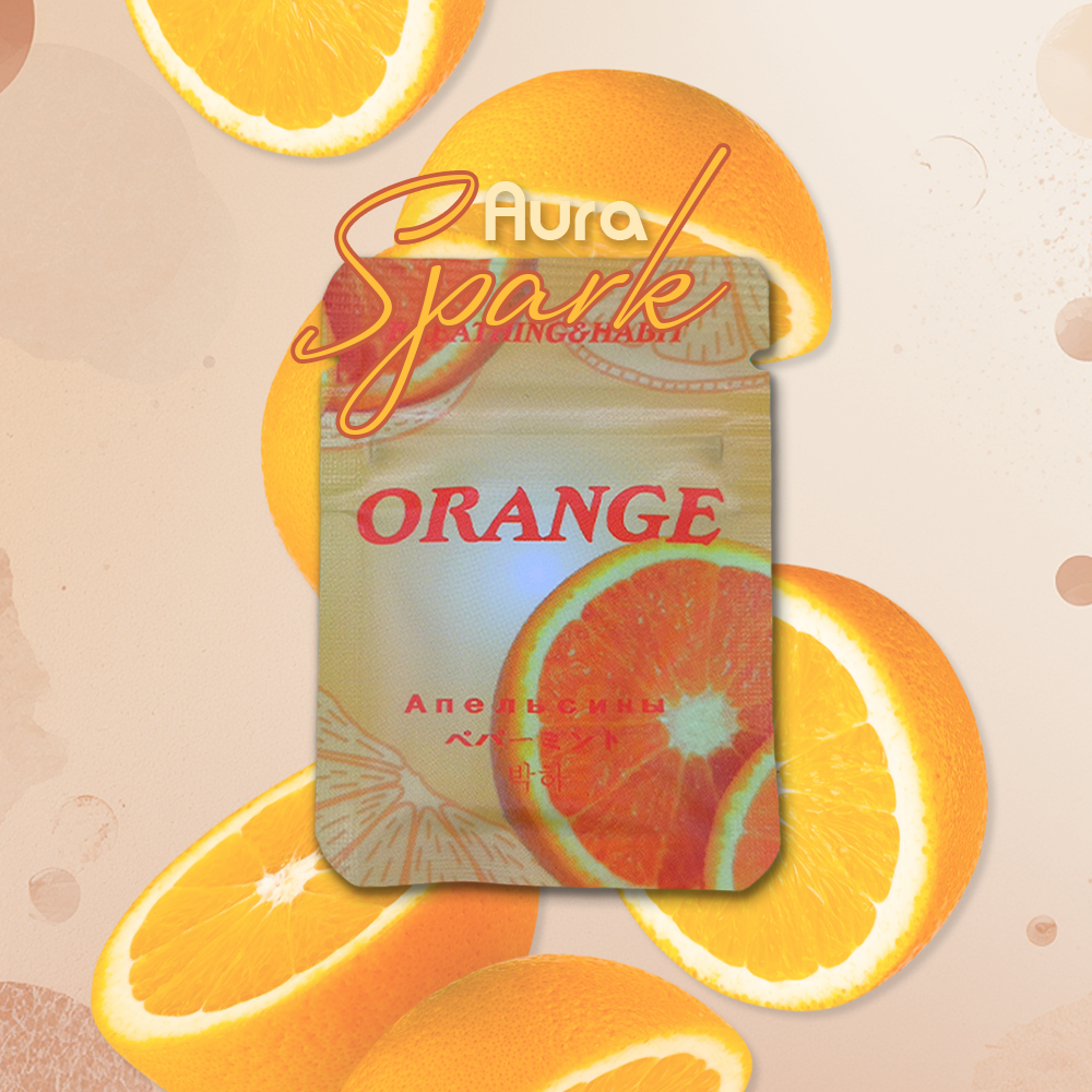 Orange Aura Spark Flavour Cores